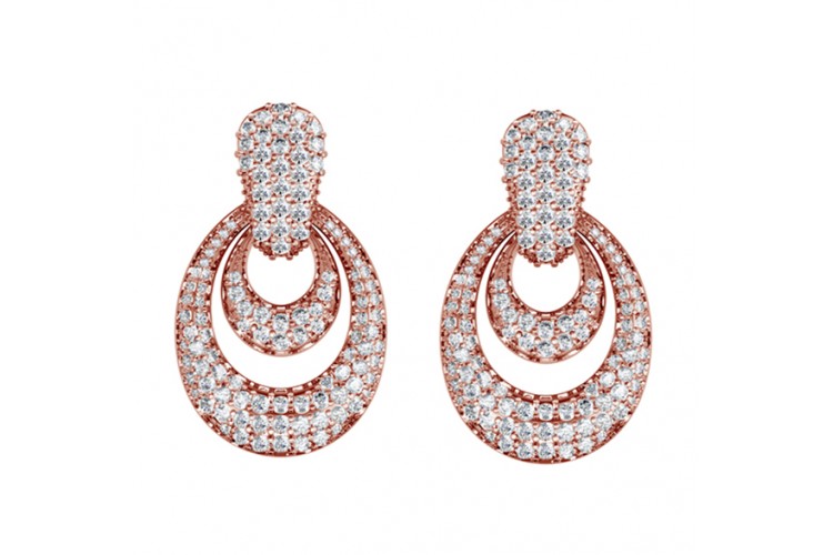 Ostentatious Diamond Earrings
